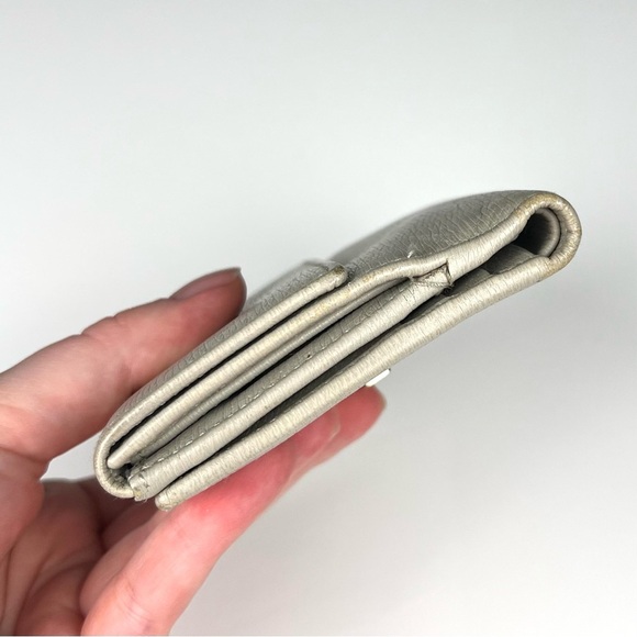 Gucci Jackie Compact Wallet Light Grey - Picture 4 of 8